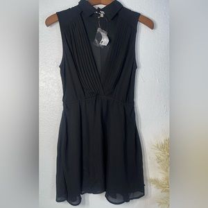 Foreign Exchange mini dress black size Small New with tag attach to it